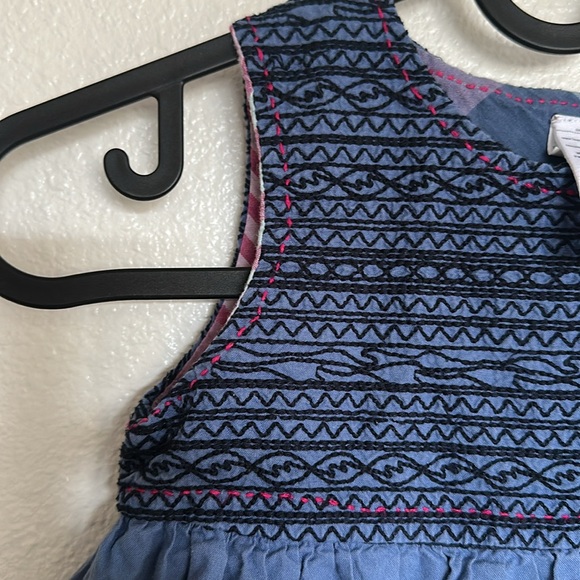 Tea Collection embroidered reversible dress. Size 4t. - Picture 3 of 5